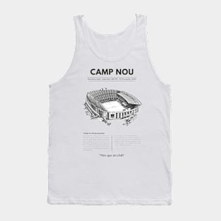 Camp Nou Stadium Tank Top